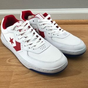 converse ox rival canvas trainers